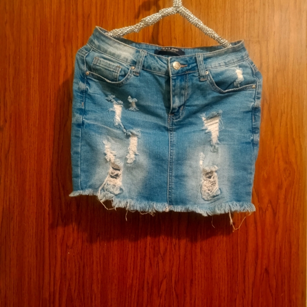Denim skirt